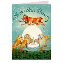 Over the Moon Celebration Card ~ England